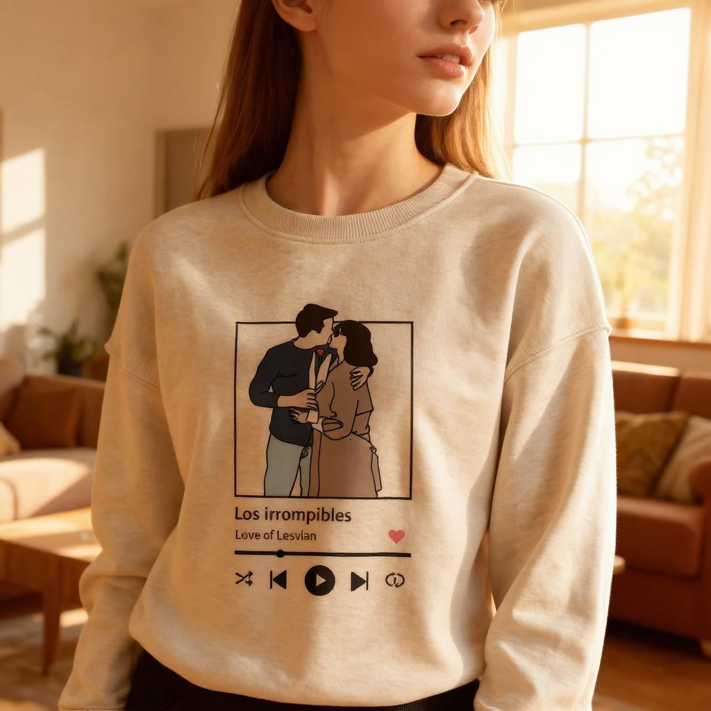 Premium Custom Embroidered Couple Hoodies